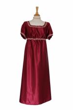 Ladies 18th 19th Regency Jane Austen Petite Costume Evening Ball Gown Size 14 - 16